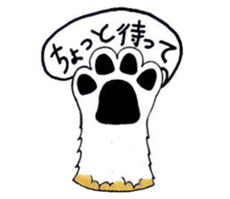 Soft cuddly Corgi's life sticker #4029480