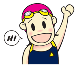 I Love Swimming! (English) sticker #4029608