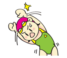 I Love Swimming! (English) sticker #4029611