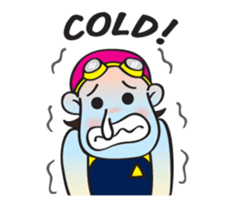 I Love Swimming! (English) sticker #4029621