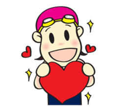 I Love Swimming! (English) sticker #4029636