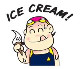 I Love Swimming! (English) sticker #4029641