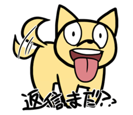 Is this dog? Is this a cat? sticker #4029816