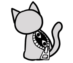 Is this dog? Is this a cat? sticker #4029839