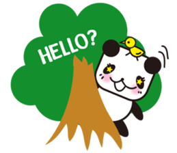 yellow bird & Panda sticker #4030208