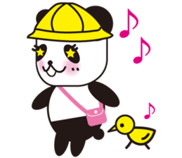 yellow bird & Panda sticker #4030209