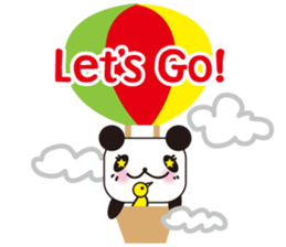 yellow bird & Panda sticker #4030211