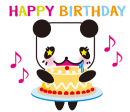 yellow bird & Panda sticker #4030212