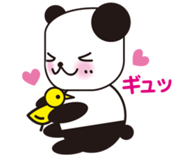 yellow bird & Panda sticker #4030216