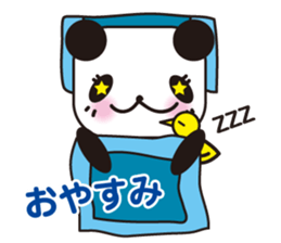 yellow bird & Panda sticker #4030225