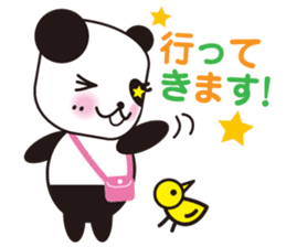 yellow bird & Panda sticker #4030235