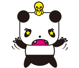 yellow bird & Panda sticker #4030243