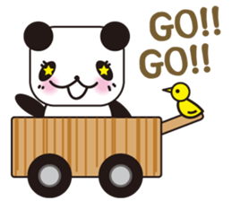 yellow bird & Panda sticker #4030244