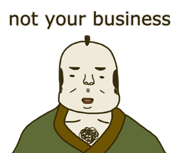 The Chonmages - English edition sticker #4030339