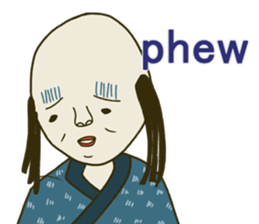 The Chonmages - English edition sticker #4030344