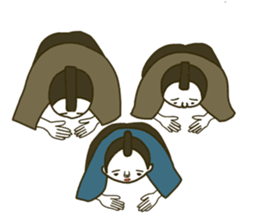 The Chonmages - English edition sticker #4030353