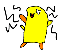 Chickabiddy chick-chan sticker #4030697
