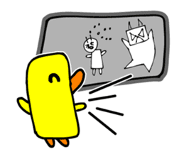 Chickabiddy chick-chan sticker #4030703