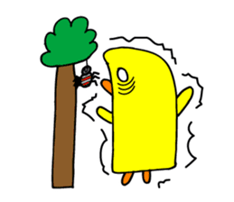 Chickabiddy chick-chan sticker #4030707