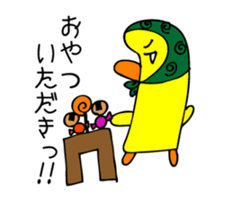 Chickabiddy chick-chan sticker #4030719