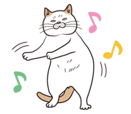 Cat Looks 3 -ugly cat sticker- sticker #4030808