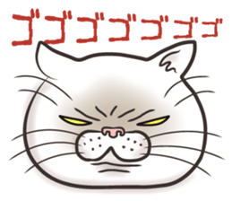 Cat Looks 3 -ugly cat sticker- sticker #4030816