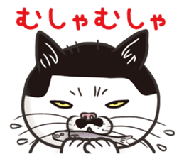 Cat Looks 3 -ugly cat sticker- sticker #4030833
