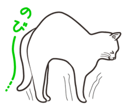 Cat Looks 3 -ugly cat sticker- sticker #4030844