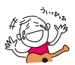 guitar player sticker #4031322