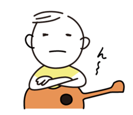 guitar player sticker #4031324