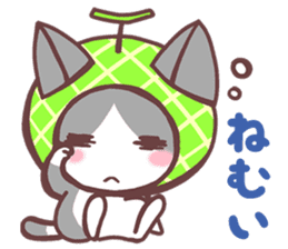 Mellon & cats sticker #4031488