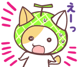 Mellon & cats sticker #4031495