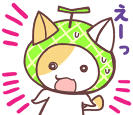 Mellon & cats sticker #4031495