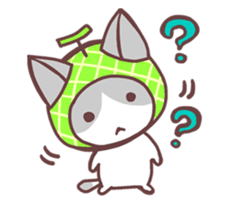 Mellon & cats sticker #4031497