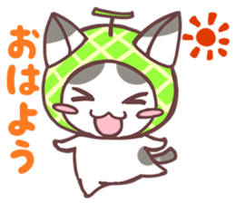 Mellon & cats sticker #4031503