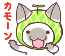 Mellon & cats sticker #4031504