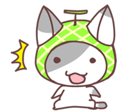 Mellon & cats sticker #4031512