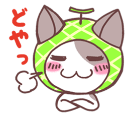 Mellon & cats sticker #4031519