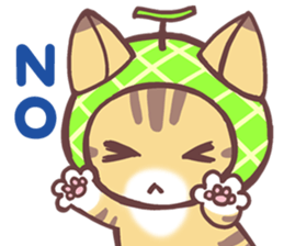 Mellon & cats sticker #4031522