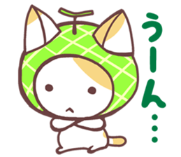 Mellon & cats sticker #4031523