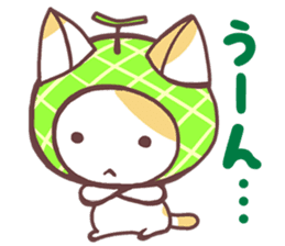 Mellon & cats sticker #4031523