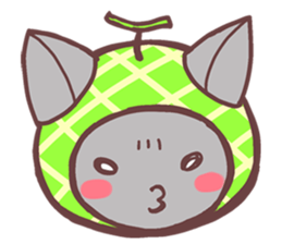 Mellon & cats sticker #4031525