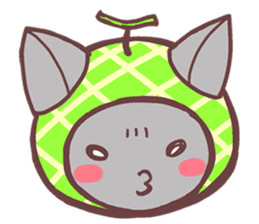 Mellon & cats sticker #4031525