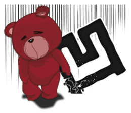 K bear sticker #4031817