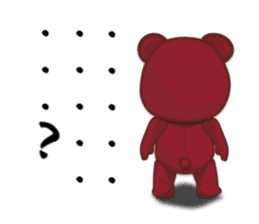 K bear sticker #4031818