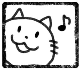 Seal of cat sticker #4032227