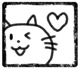 Seal of cat sticker #4032231