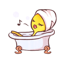 Ginkgo lady and ginkgo baby sticker #4032591