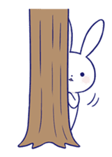 The rabbit get lonely easily 3(English) sticker #4033861