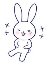 The rabbit get lonely easily 2(English) sticker #4034069